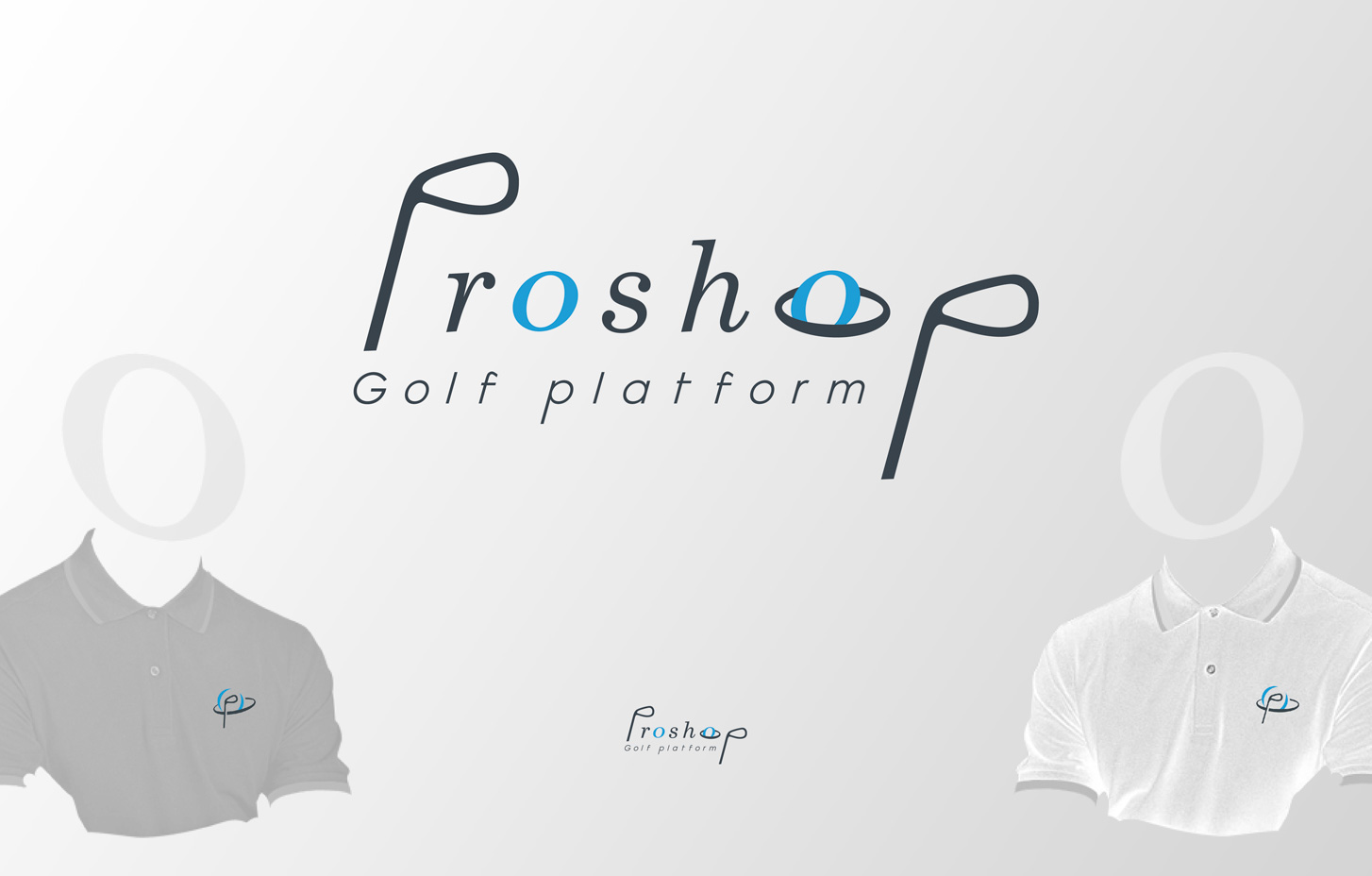 logo pour une plate-fome web d'accessoires de golf